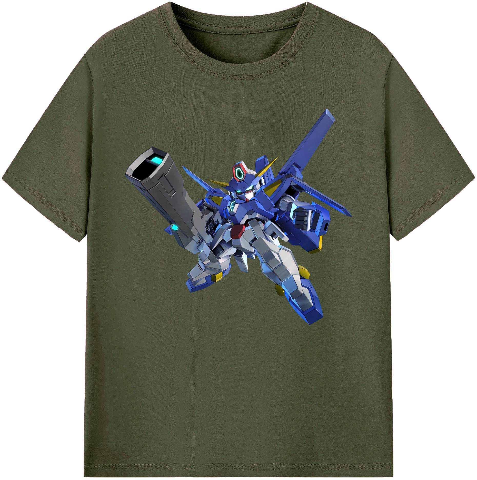 （画像用） 機動戦士ガンダム Mobile Suit Gundam 綿100％ メンズ半袖Tシャツ｜肌触りやわらか＆通気性